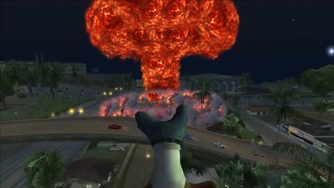 Nuclear bomb 😱😱😱 gta San Andreas