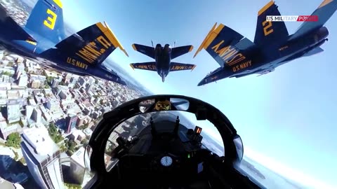 This Blue Angels cockpit video is terrifying And amazing