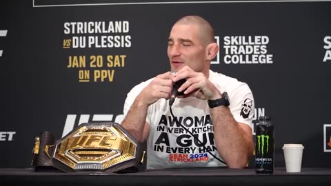 UFC Fighter – Sean Strickland Absolutely Destroys “Woke” Reporter