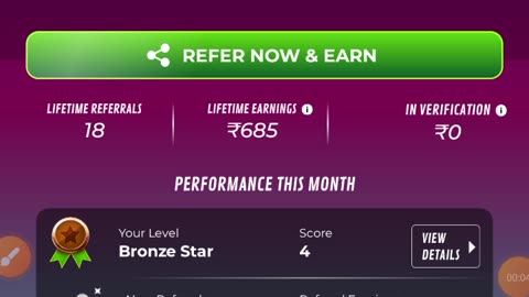 Winzo app refer and earn 5 doller just few minutes