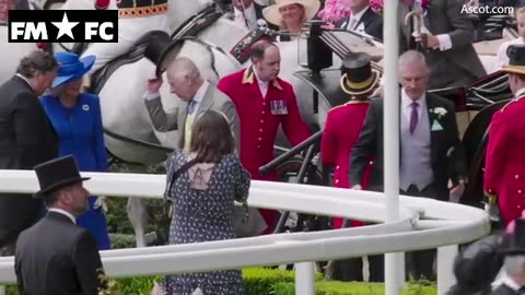 Grieving Lady Gabriella Windsor attends Ascot in carriage procession