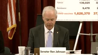 Ron Johnson calls for the people responsible for the Covid vaccine roll-out to be held accountable