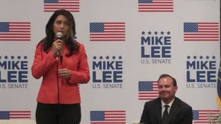 Tulsi Gabbard and Mike Lee - Why I am here. We Can Not be Complacent