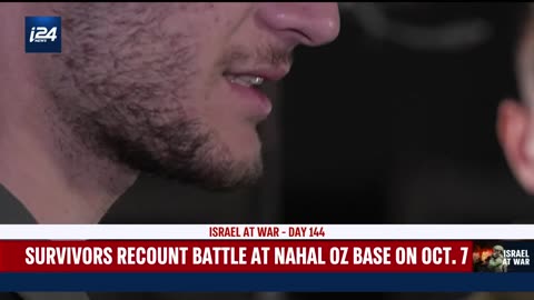 Survivors recount the terrifying combat at Nahal Oz base on October 7.