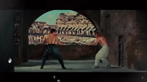 BRUCE LEE VS CHUCK NORRIS BEST FIGHT SCENE | AMAZING BEST MOVIE FIGHT MARTIAL ART