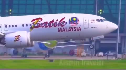 BATIK AIR MALAYSIA BOEING 737 MAX8 LANDING JAKARTA