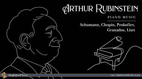 Rubinstein plays Schumann, Chopin, Prokofiev, Granados, Liszt (Live 1961)