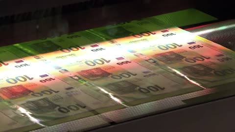 How euro banknotes are produced