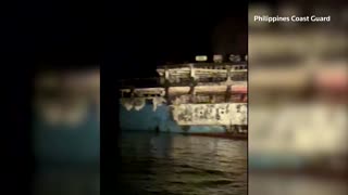 Fire on Philippine ferry kills at least 28 people
