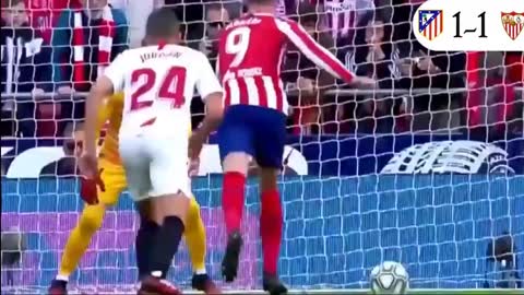 Sevilla vs Atletico Madrid (2-2) All Goals Highlights 2020