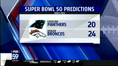 February 1, 2016 - Broncos Seen as Underdogs 6 Days Before Super Bowl 50