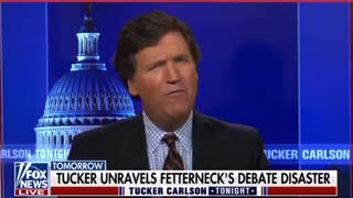 Tucker Carlson's reaction to Fetterman's debate performance is PERFECT