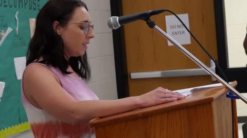 Cara Rolofson Fights Proposed Mask Mandate at Platte County Health Board Meeting