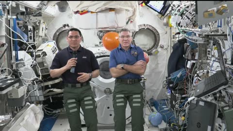 expedition 69 space station crew answers king fisher,Oklahoma student question_ Aug 14 2023