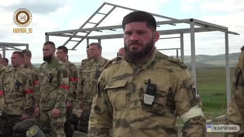 Another squad of Chechen volunteers to participate in Anti-NAZI operation in Ukraine