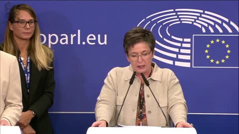 Euro Parliament Press Conference