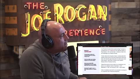 Joe Rogan on January 6th Harris propaganda FBI involvement