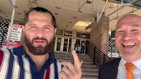 Jorge Masvidal records expletive-laden video outside Miami court