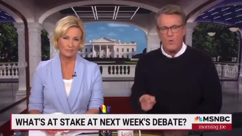 ‘Morning Joe’ Melts Down, Predicts Trump Will Steal Biden’s Mic Mid-Debate