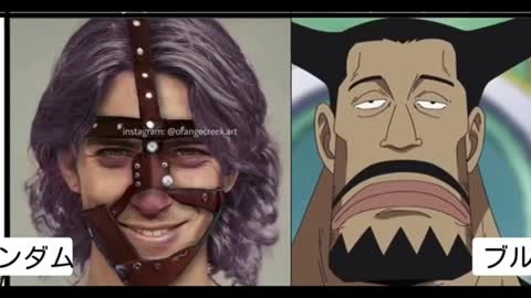 ONE PIECE - Characters in Real Life