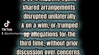 April 2017 3rd disruption to shared custody part 1