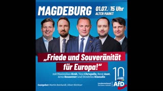 Neustart für Europa! - Magdeburg Alter Markt 01.07.2023