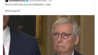 MCCONNELL LOOKS LOST AND DEFEATED