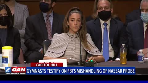 Gymnasts testify on FBI's mishandling of Nassar probe