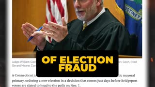 Election Recalled over Fraud in Connecticut #Mayor #ElectionInterference