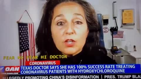 Texas doctor says she has 100% success in treating corona patients with HCQ