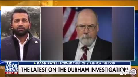 KASH PATEL TELLS MARIA BARTIROMO HE THINKS JOHN DURHAM IS BUILDING A TRIANGLE OF INDICTMENTS