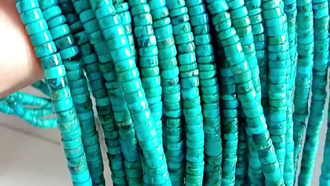 4mm Natural turquoise heishi for Jewelry Making Design high quality turquoise beads