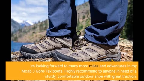 Real Comments: Merrell Moab 3 Mid Gore-TEX Men Outdoors Shoes