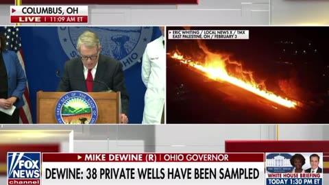 Mike Dewine: Ohio Update on Train Derailment and Contamination