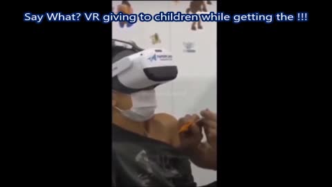 Say What?? VR giving to children while getting the 🐍!!!