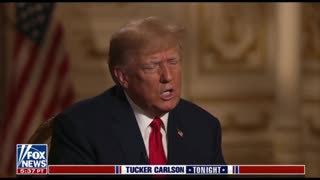 President Trump Interview with Tucker Carlson (1)