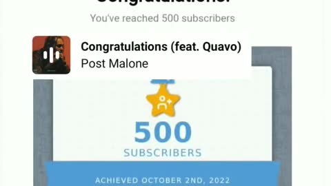 500 subscareb free me