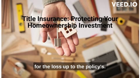 Audio Blog: Title Insurance: Protecting Your Homeownership Investment