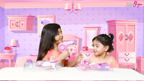 Kids Make up Beauty Set Unboxing - Princess Make up kit - Toys Review