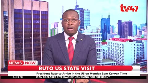 President William Ruto is set to arrive in the USA to begin a three-day state visit
