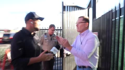 Maricopa County elections official uses sheriff deputies to deny our 1st Amendment right