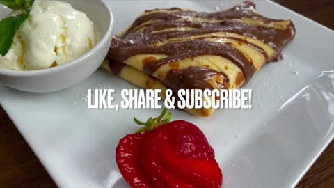 Nutella Crepe Recipe