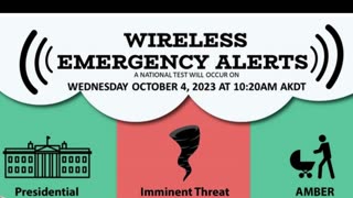 Nationwide test of the FEMA emergency alert on Wednesday October 4, 2023 - My Thoughts. -
