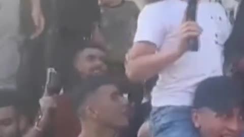 Palestinians throw celebrations with kids over Hamas’ invasion of Israel.