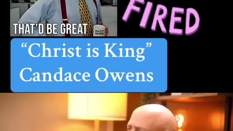 Candace Owens fired for saying…