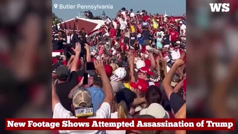 New footage Shows Attempted Assassination of Donald Trump
