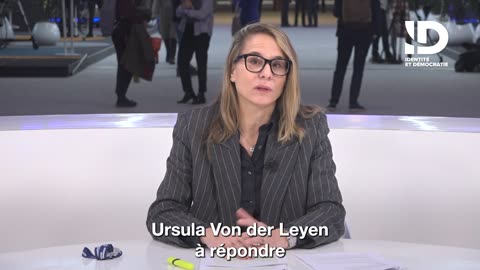 Virginie Joron annonce 3 nouvelles sur le Covid, Pfizer et Ursula von der Leyen