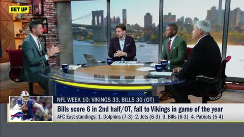 Josh Allen has to do WHAT! Get Up thinks the Bills’ QB might be doing too much 👀