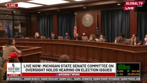 Michigan State Senate Committee on Oversight Holds Hearing on 2020 Election Issues 12/1/20