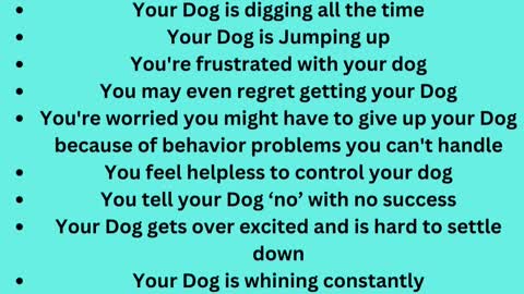 Who Needs This Secret to using your dog's natural intelligence to stop bad behavior?